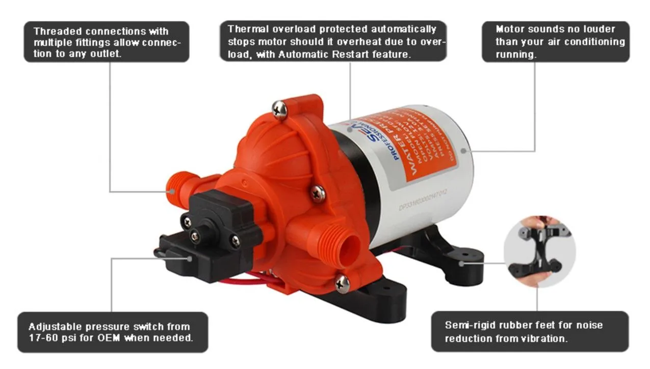 Seaflo 115V Water Pump